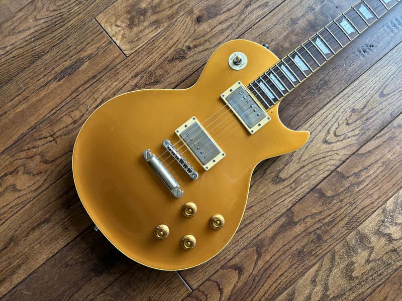 2011 Edwards Limited Model E-LP Goldtop Electric Guitar USA Seymour Duncan Humbuckers MIJ paul image 1