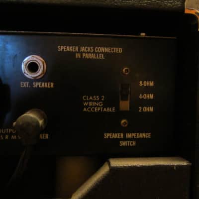 Ampeg VT-22 1974 2x12 Black/Silver 11 tubes image 10