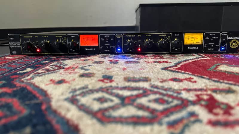 Drawmer 1968 ME Mercenary Edition Stereo Compressor 2000s - Black Bild 1