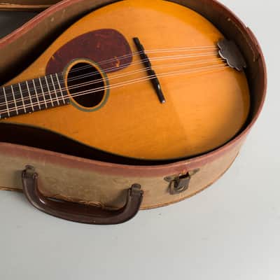 C. F. Martin  Style A Flat Back Mandolin (1949), ser. #A-19298, original brown chipboard case. image 12