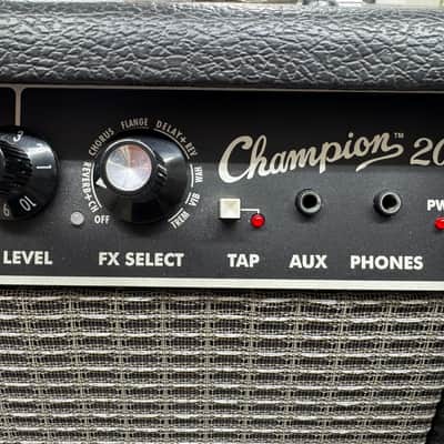 Fender Champion 20 2021-2022 - Black image 2