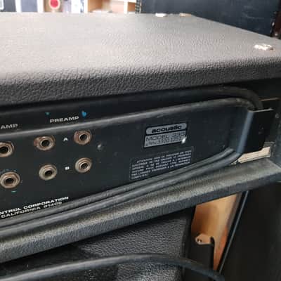 Acoustic 330 1978 holy grail of solid state bass amplification image 6