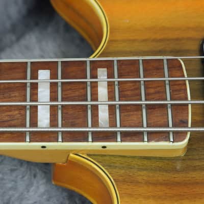 1967 Fender Coronado Bass II - Wildwood "Rainbow Golds" image 17
