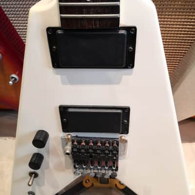 Fernandes BSV-70 1985 Aged White LH Lefty Left-Handed Southpaw Zurdo Gaucher Linkshänder image 6