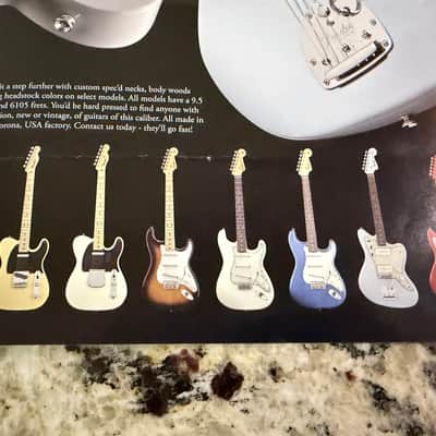 Fender Thin Skins Brochure 2007 stratocaster telecaster Jaguar Jazzmaster image 7