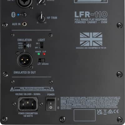 Laney LFR-110 full range flat response FRFR Powered Guitar Speaker cabinet 10" woofer 1" horn 250 W 125 W RMS image 3