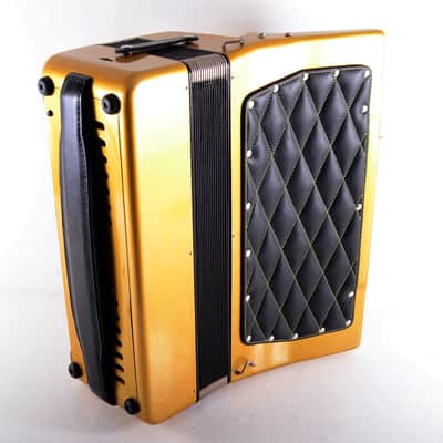 Custom Made Top Professional ACCORDION WELTMEISTER STELLA 120 bass, 16 reg. + Hard Case & New High Quality Leather Shoulder Straps ~ Refurbished - Certificate -VIDEO image 11