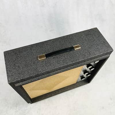 Silvertone Model 1482 1x12" Combo Amplifier 1960s - Gray image 2