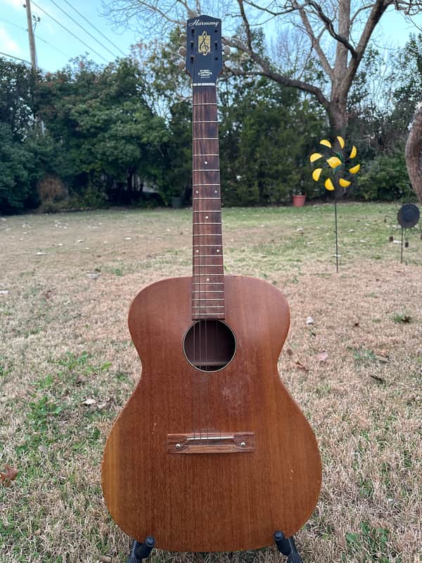 Harmony H165 Grand Concert 1958 - 1971 - Natural. DFW local pickup image 1