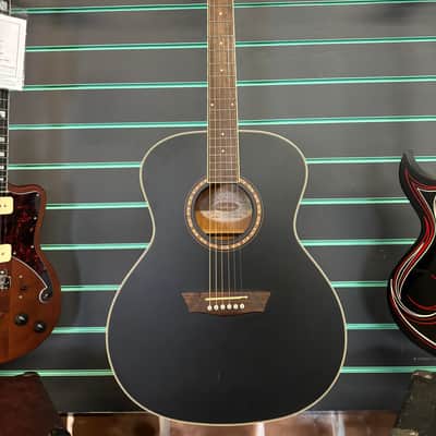 Washburn G7SBM Harvest Acoustic Black Matte 2018 Acoustic Guitar image 2