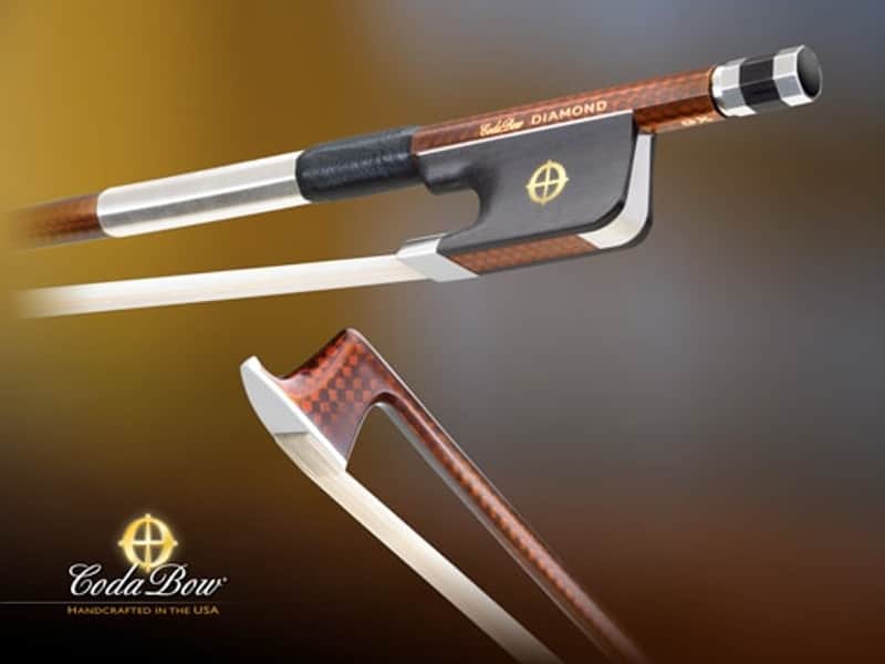 CodaBow DIAMOND GX Viola Bow, with GlobalBow Technology (Full Size), USA image 1