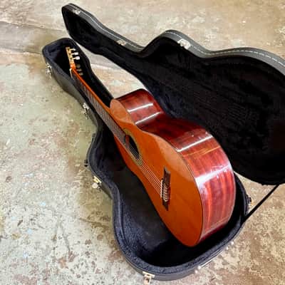 Yamaha G-150a classical guitar c 1971 Mahogany original vintage mij japan image 11