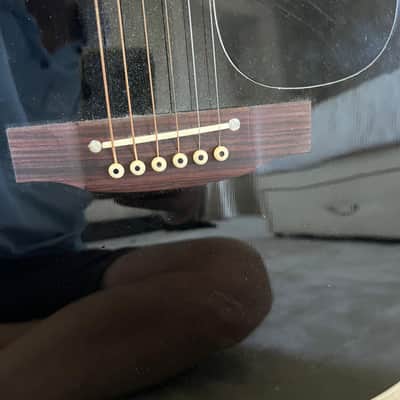 Takamine EF341SC BLK Legacy Series Dreadnought Cutaway Acoustic/Electric Guitar 2010s - Gloss Black image 7