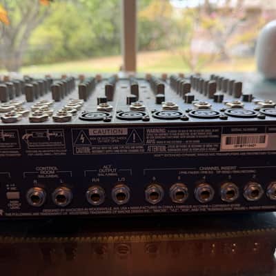 Mackie 1402-VLZ Pro 14-Channel Mic / Line Mixer 2000 - 2007 - Dark Gray image 4