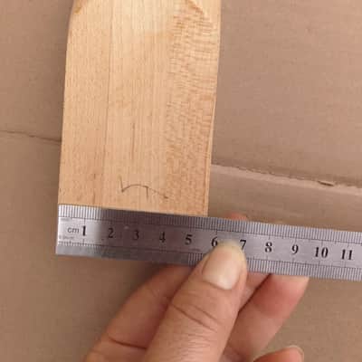 Guitar Neck with Ebony Fingerboard -24 Frets image 6