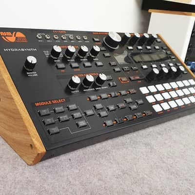 ASM Hydrasynth Desktop Module Dual Angled End Cheeks from Synths And Wood image 6