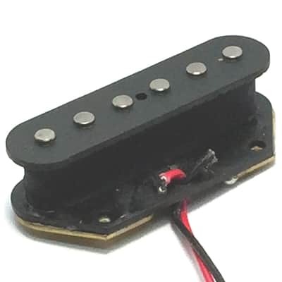 Dragonfire Tele Noiseless Bridge Pickup, AlNiCo V / A5 Telecaster Performance, 1 qty Black Bridge image 2