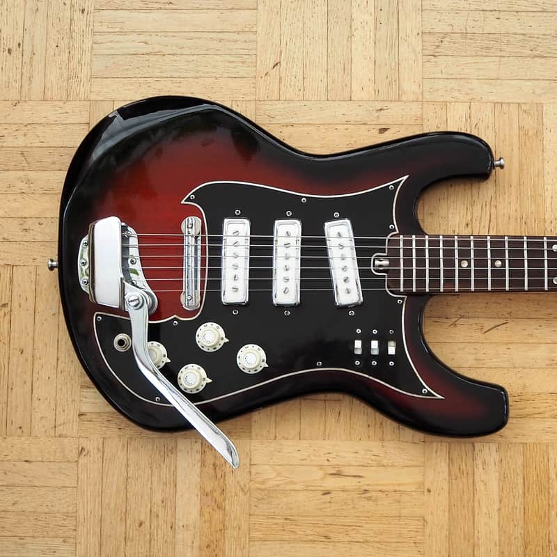 c1990s Mosrite 'The Ventures' Model (Japan, Sunburst) * Japan K