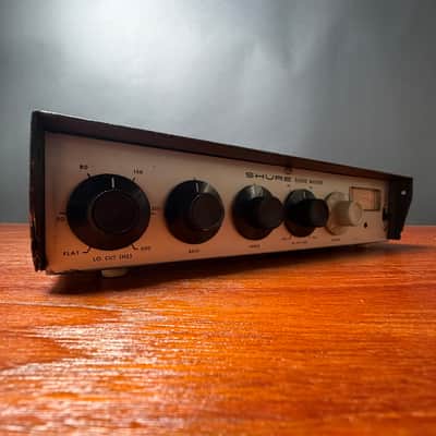 Shure M63 transformer balanced peamp eq equalizer Audio Master Broadcast Preamp image 3