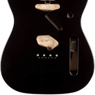 Fender Classic Series 60's Telecaster SS Alder Body Vintage Bridge Mount, Black image 2