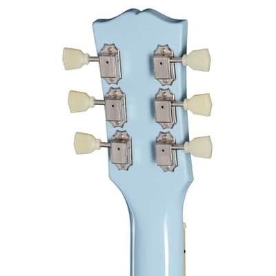 Epiphone J-180 LS Acoustic-Electric Guitar, Frost Blue w/Hard Case image 6