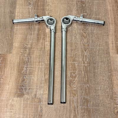 Pearl Drum TH-98 Uni-lock Tom Arms - Set of 2 - 1990s - Chrome image 1