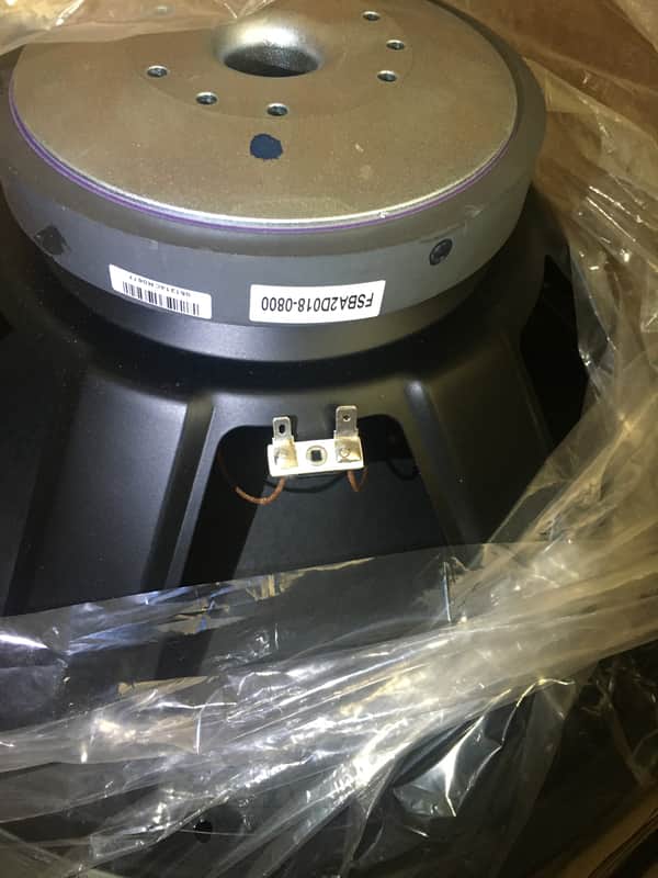 PEERLESS Genuine N.O.S. SRM 1801 Woofer image 1