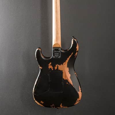 Charvel Pro-Mod Relic San Dimas Style 1 HH FR PF - Weathered Black image 5