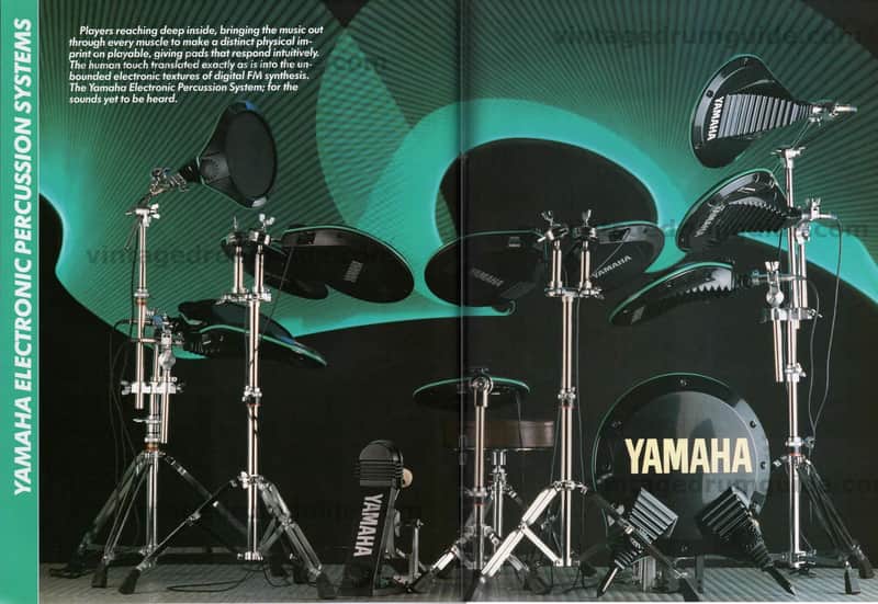 Yamaha System 1 Electronic Percussion (Pads and Holder) image 1