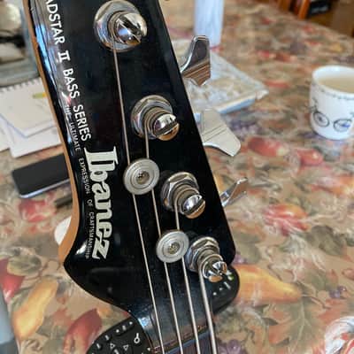 Ibanez Roadstar ii left handed bass 1980s image 2