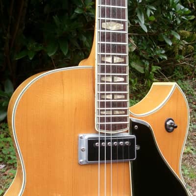 Yamaha AE-11 1969-1970 - Natural Lacquer+Original Hard Case image 4
