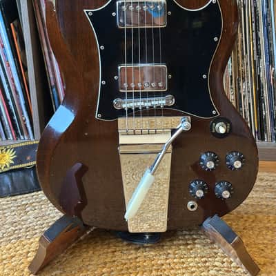 1970 Gibson SG Standard Cherry "Large Guard" with Maestro Vibrola image 3