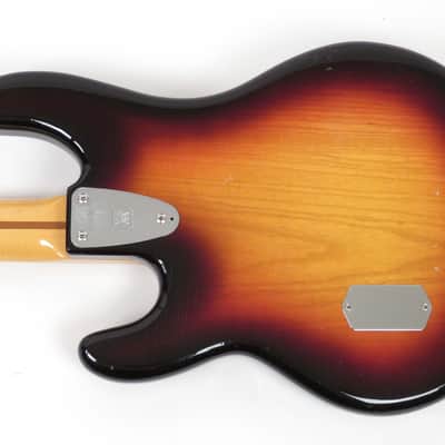 1976 Music Man Stingray Bass - Sunburst - First Year Model - White Pickguard & Epoxy Pre Amp image 10