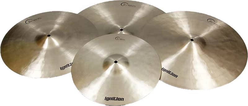 Dream Cymbals IGNCP4 Ignition 4 Piece Cymbal Pack. 14"/16"/18"/20" image 1