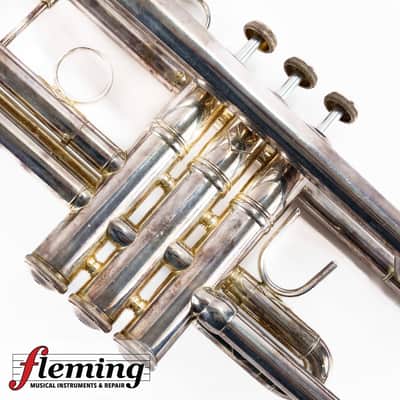 Bach Stradivarius 229GH Professional C Trumpet - Heavyweight Gold Brass Bell image 12
