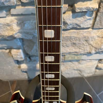 Telestar 335 Style Guitar, Japan 1960's Sunburst 1960's Sunburst image 3