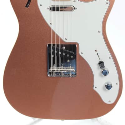 2021 Fender Telecaster Thinline F-hole penny mist metallic image 2