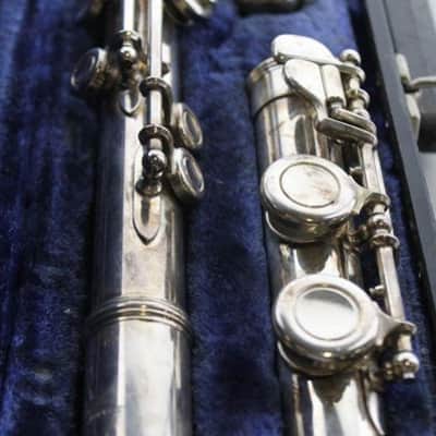 Armstrong Model 104 Flute, USA, Silver Plated image 2