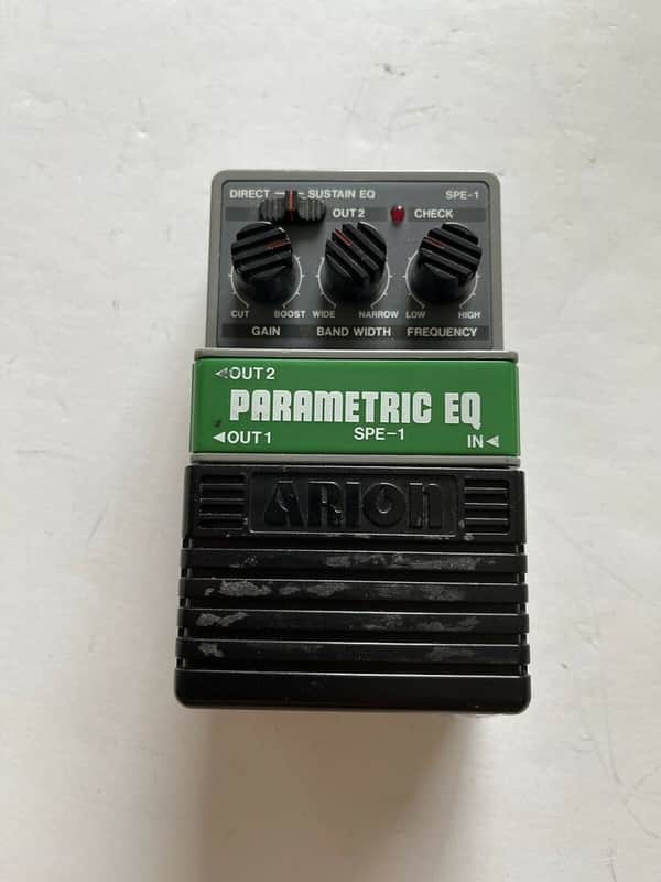 Arion SPE-1 Stereo Parametric EQ Equalizer Vintage Guitar Effect Pedal MIJ Japan image 1