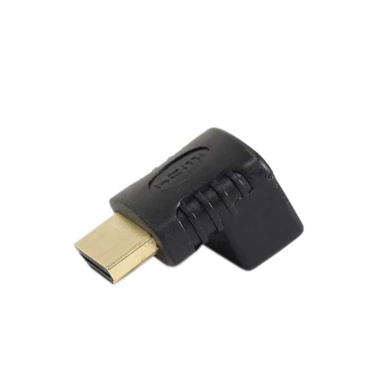 TD-HDPT2 - Compact Right Angle High Definition Cable Adapter 2 Ports - Female and Male image 1