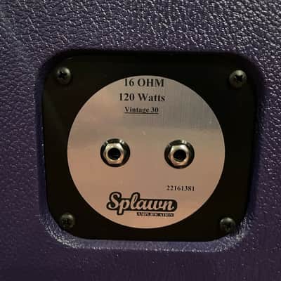 Splawn 212 Cabinet (Celestion Loaded) -Purple/Black image 11