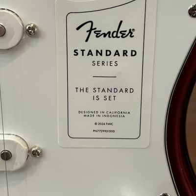 Fender Standard Stratocaster 2025 - Candy Cola /7lbs. 14.9oz. #ISFL24000005 image 9