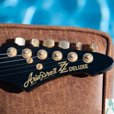 1980 Aria Pro II ZZ Deluxe - Red Thunderbolt = Metal Master Supreme - Crazy Explorer Style - Shred Ready - Made in Japan - Pro Set Up w Perfect Frets/Action/Intonation! image 2