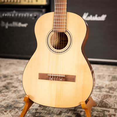 Fender CN-30 Nylon 3/4 Acoustic Guitar - Natural with Gig Bag image 3