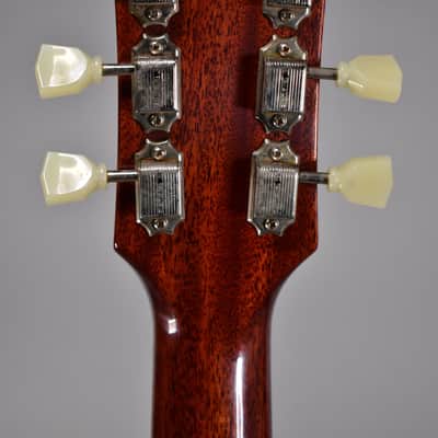 1958 Gibson Les Paul Standard Reissue Iced Tea Burst Finish Lefty Left Handed W/OHSC image 6