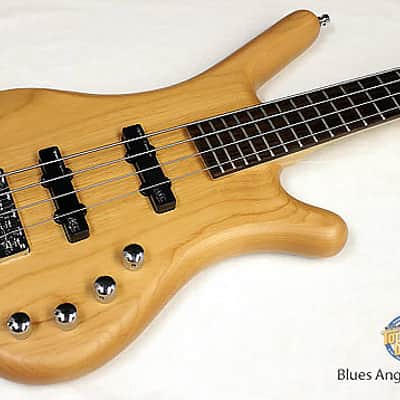 Warwick Rockbass Corvette Basic 4 String Short Scale Natural image 4