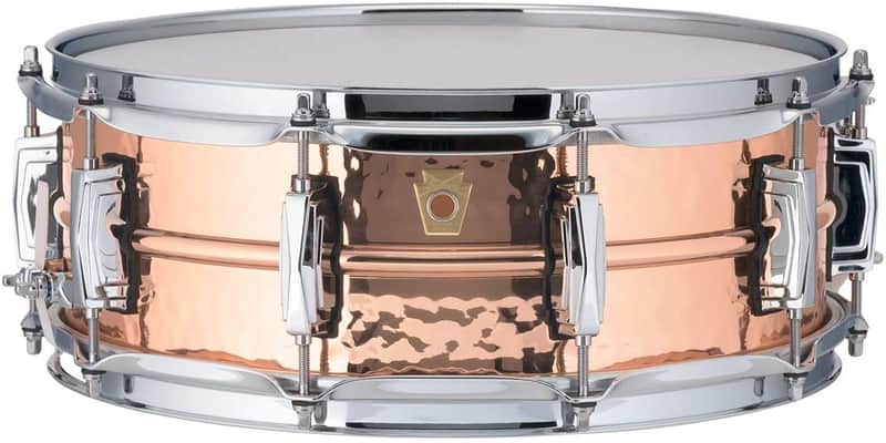 Mint Ludwig Copper Phonic Hammered Snare Drum 14 x 5 in. Copper Finish with Imperial Lugs image 1