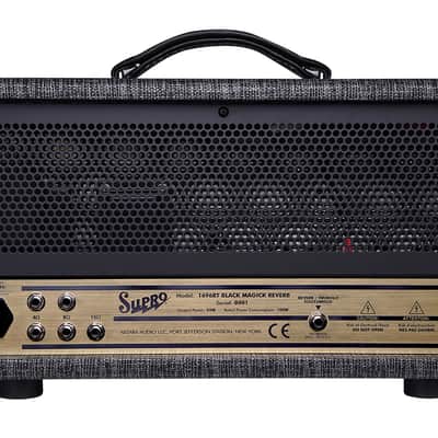 Supro 1696RTH Black Magick Reverb Head, Free Shipping, Demo Video image 3