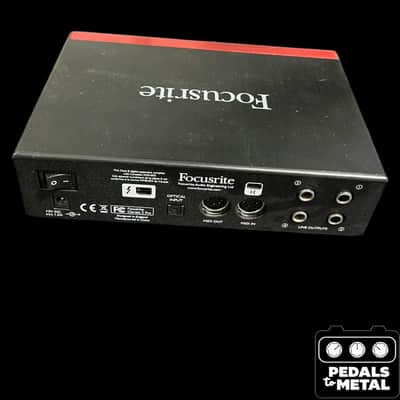 Focusrite Clarett 2Pre Thunderbolt Audio Interface 2010s - Red - X20225 image 4