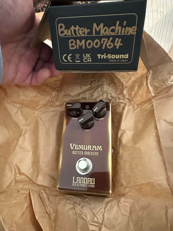 Vemuram Butter Machine Michael Landau Signature Distortion 2023 - Present - Brown